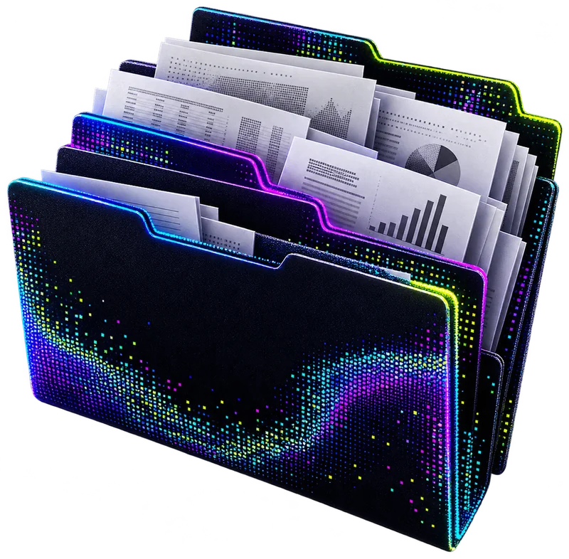 Folder of internal documents and reports